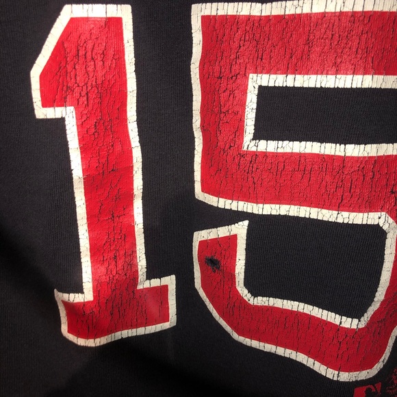 Navy Dustin Pedroia Shirt - Picture 3 of 4